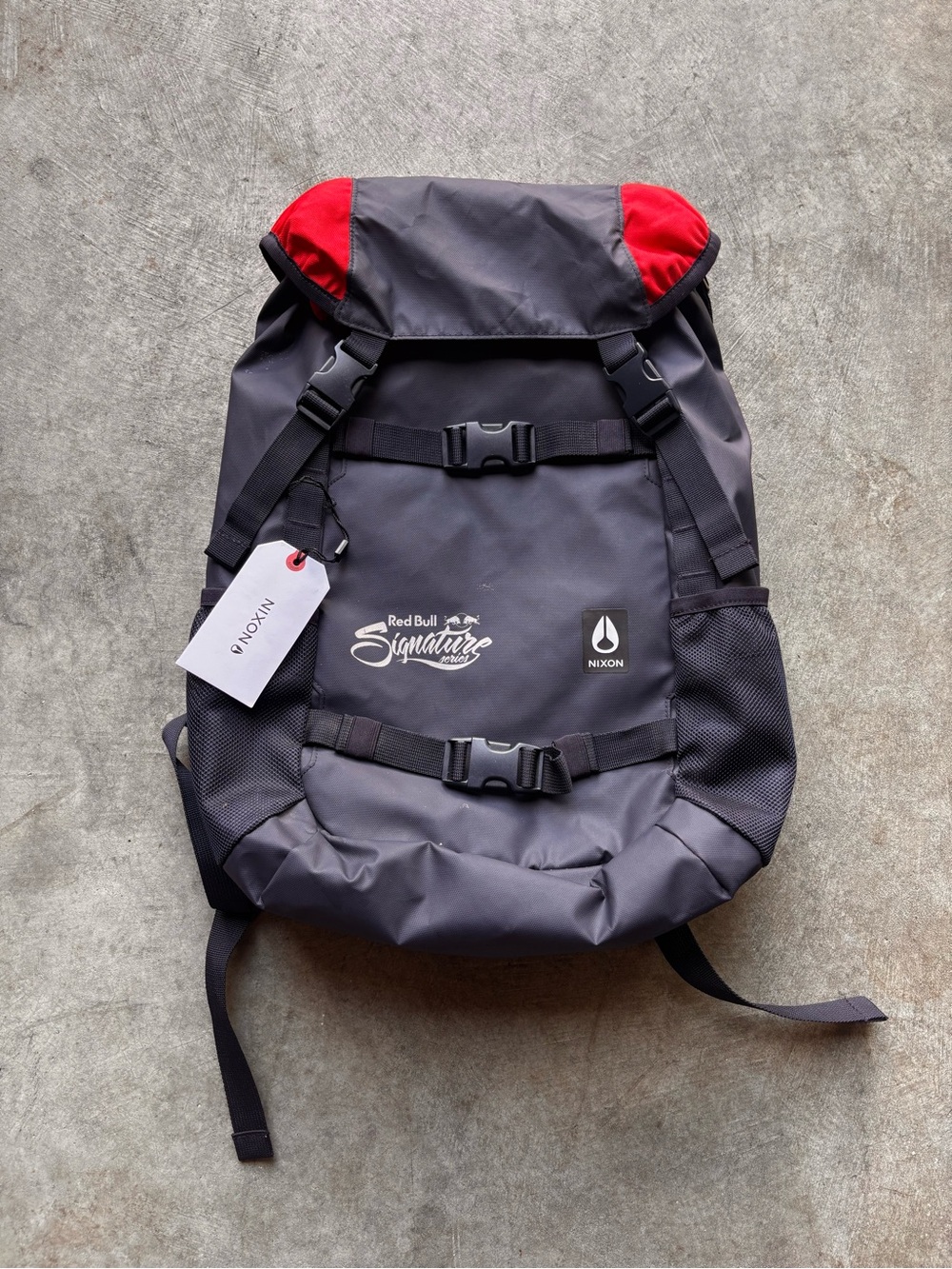 Nixon Redbull Red & navy Signature Backpack - Men's Outdoor Bag